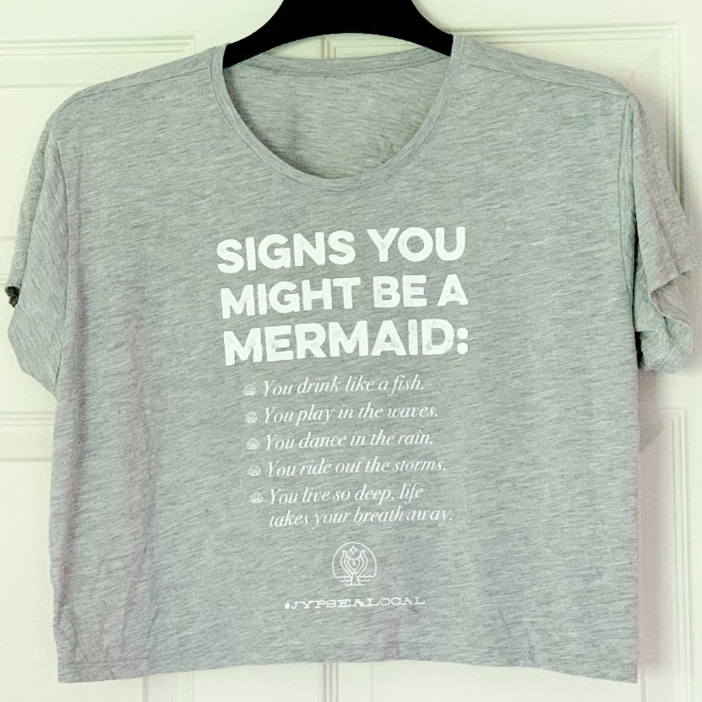 Jyspea Local Grey Mermaid Crop Top